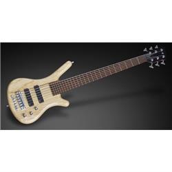 Warwick TeamBuilt Pro Series Corvette Ash 6-String Natural Transparent Satin